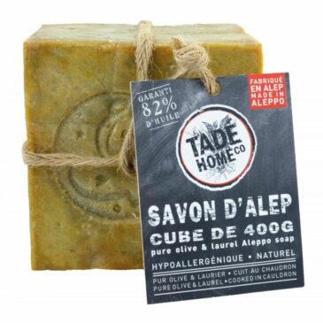 Savon d'Alep - Cube de 400g - Tadé