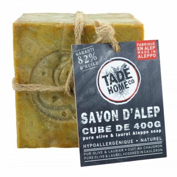 Savon d'Alep - Cube de 400g - Tadé