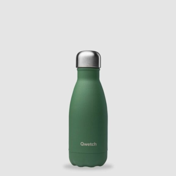 Gourde double-paroi Granite Kaki 260ml - Qwetch