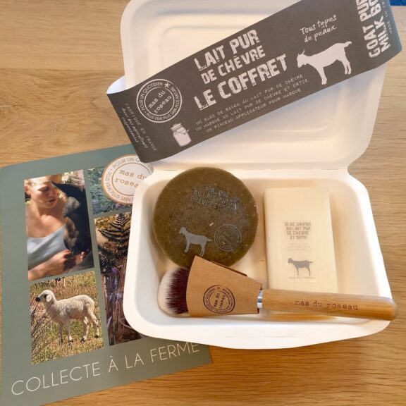Coffret au lait de chèvre - Le Mas du Roseau