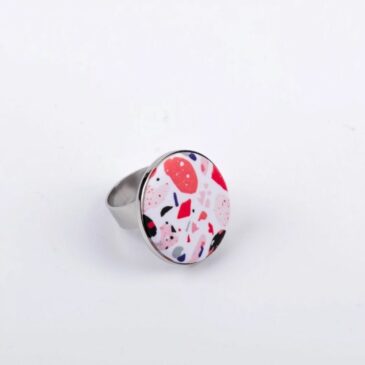 Bague argentée Ø25mm - Yaya Factory