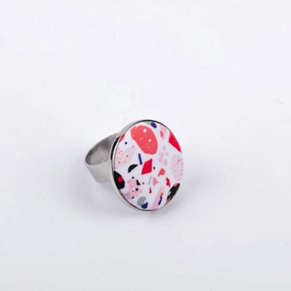 Bague argentée Ø25mm - Yaya Factory