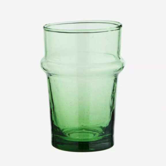 Verre beldi petit (vert) - Madam Stoltz