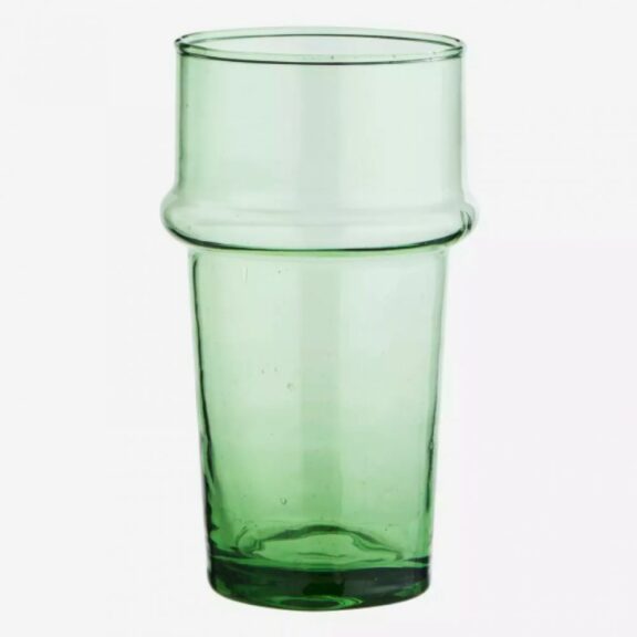 Verre beldi grand (vert) - Madam Stoltz