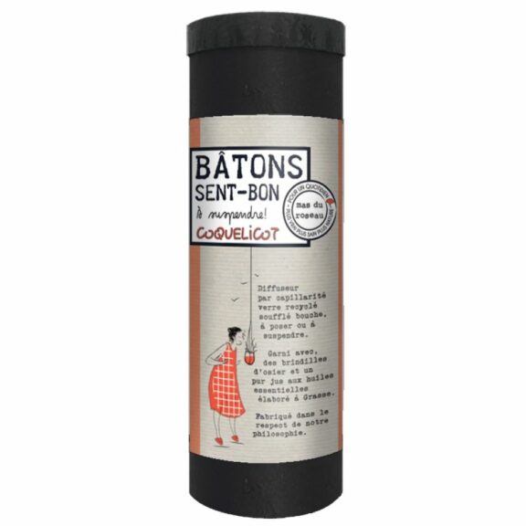 Diffuseur Sent-Bon Coquelicot - Le Mas du Roseau