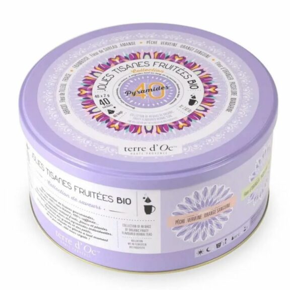 Coffret de jolies tisanes fruitées bio - Terre d'Oc