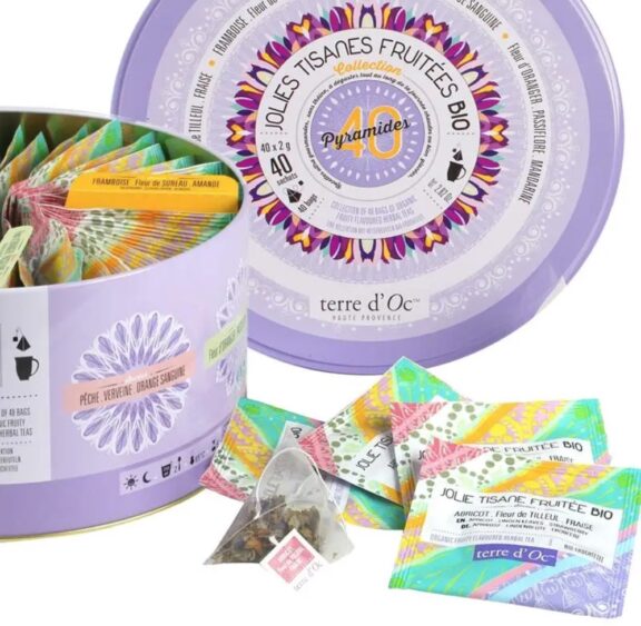 Coffret de jolies tisanes fruitées bio - Terre d'Oc – Image 3