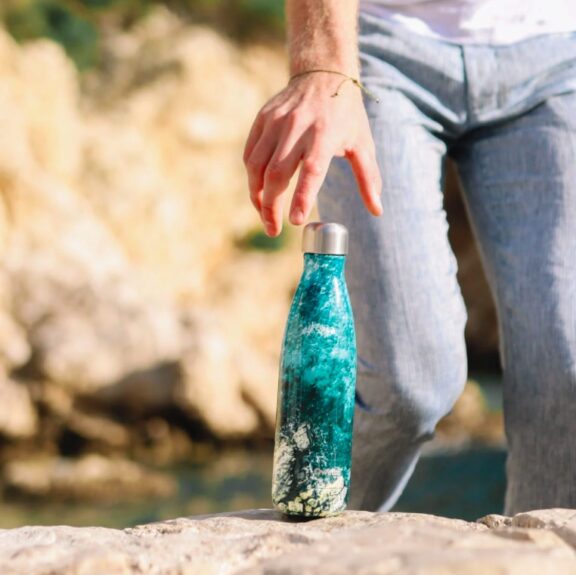 Gourde double-paroi Calanques 500ml - Qwetch