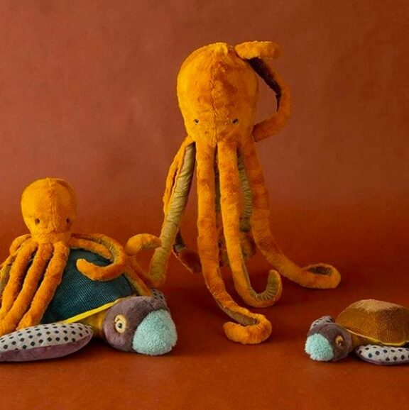 Petit Poulpe 45cm / Tout autour du monde - Moulin Roty