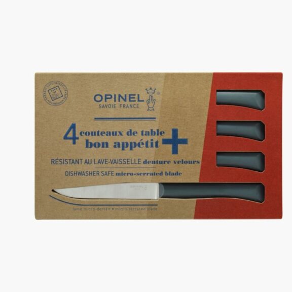 Coffret Bon Appétit + "Anthracite" - Opinel