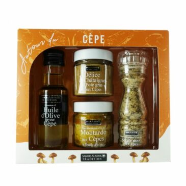 Coffret autour du cèpe - Savor & Sens