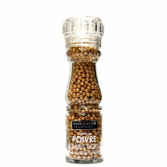 Mélange de poivre et de baies dorés 75g - Savor & Sens