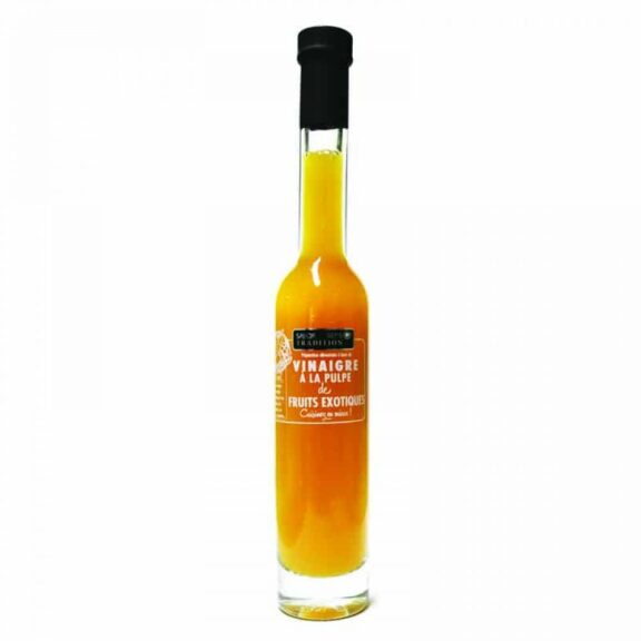 Vinaigre de cidre à la pulpe de fruits exotiques 20cl - Savor & Sens