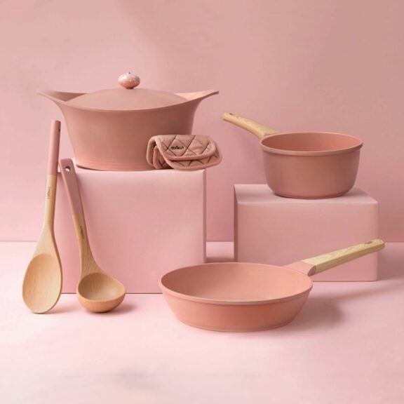 Cocotte CookUt 24cm / Guimauve (2 à 8 personnes) - CookUt