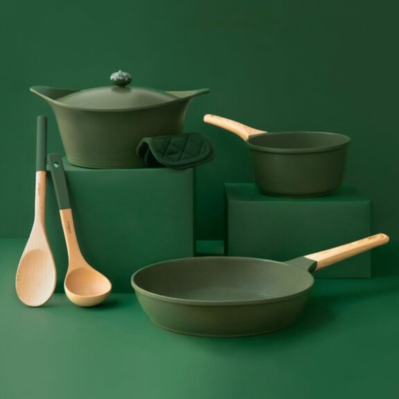 Cocotte CookUt 28cm / Fougère (6 à 12 personnes) - CookUt