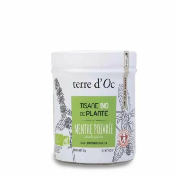 Tisane bio Menthe Poivrée - Terre d'Oc