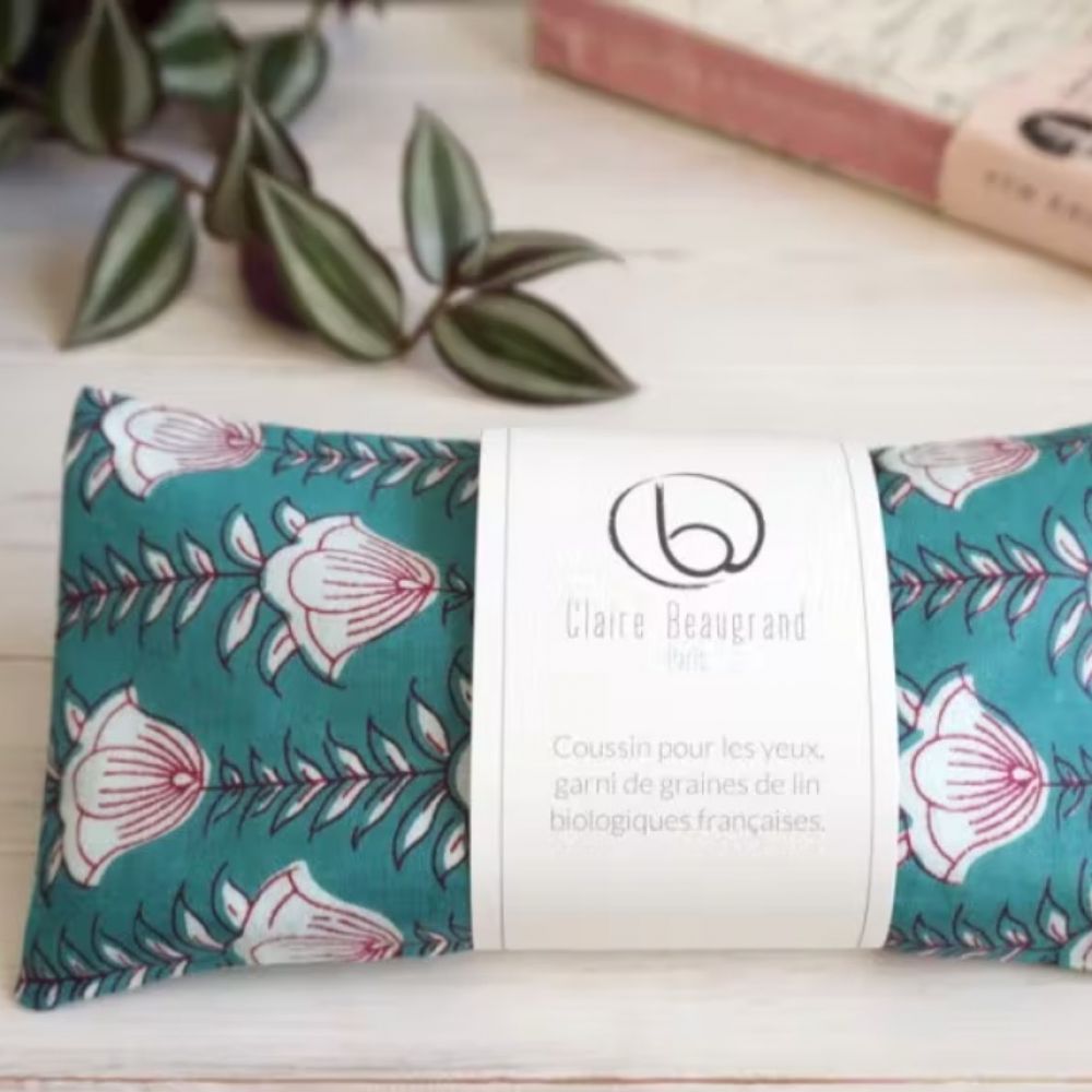Coussin pour les yeux "Pavot" - Claire Beaugrand