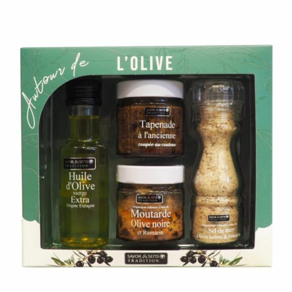 Coffret autour de l'olive - Savor & Sens