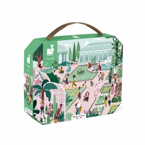 Puzzle Jardin botanique / 200 pièces (7-10 ans) - Janod