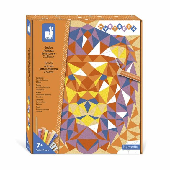 Kit créatif sables Animaux de la Savane - Janod