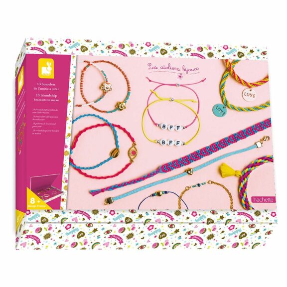 Kit créatif - 13 Bracelets de l'amitié à créer - Janod