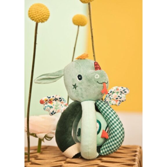 Hochet à poignées Joe le dragon - Lilliputiens – Image 2