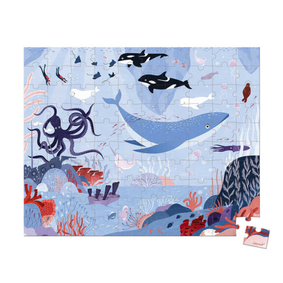 Puzzle Océan Arctique / 100 pièces (6-9 ans) - Janod – Image 2