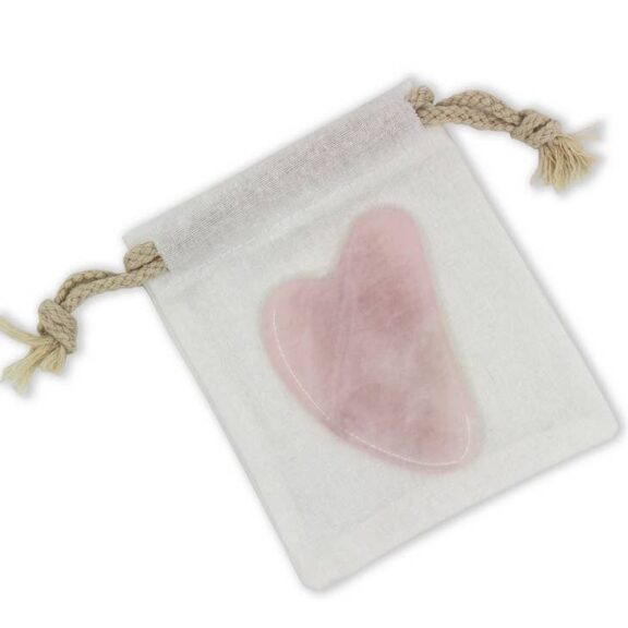 Gua Sha en Quartz Rose - Zen Arôme