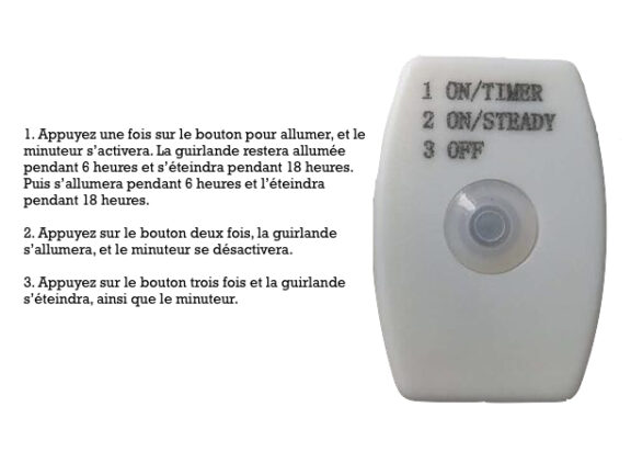 Bobine guirlande lumineuse metal 60 LED - Opjet – Image 3