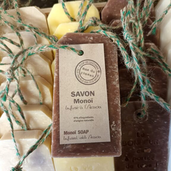 Savon message à suspendre - Le BONHEUR est à portée de tous - Le Mas du Roseau – Image 2