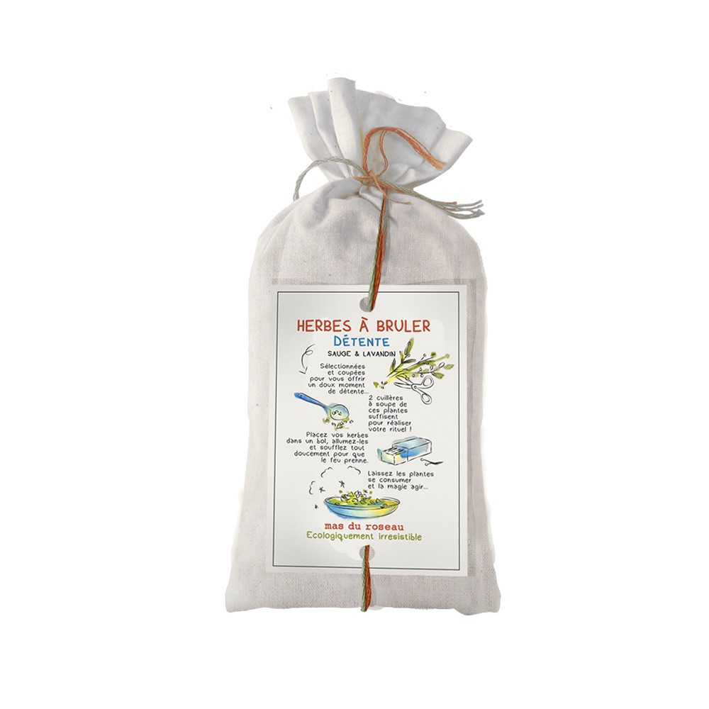Herbes à brûler – Détente sauge & lavandin - Le Mas du Roseau