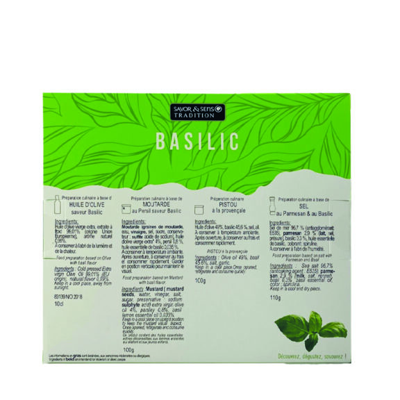 Coffret autour du basilic - Savor & Sens – Image 2