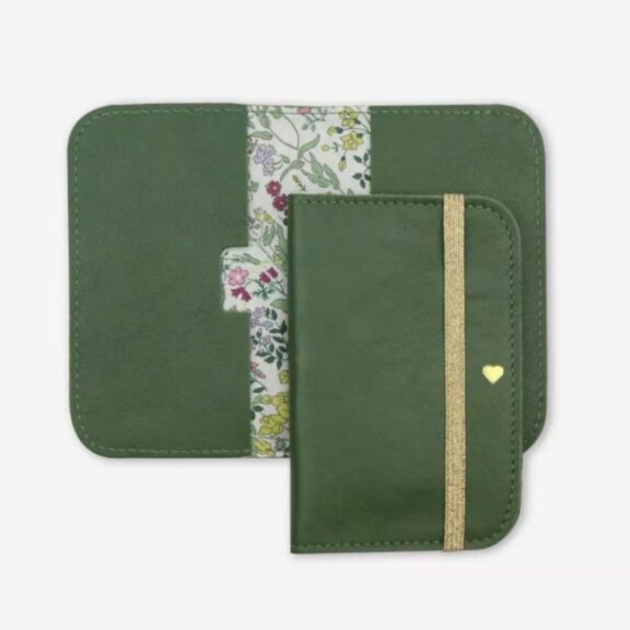 Porte-Cartes à élastique Vert Agave - Barnabé aime le café
