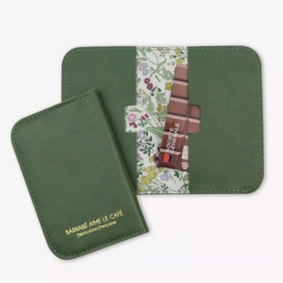 Porte-Cartes à élastique Vert Agave - Barnabé aime le café – Image 2