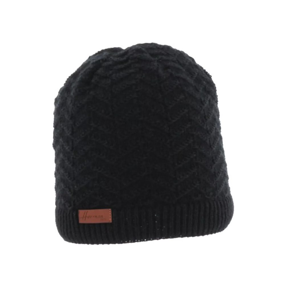 Bonnet Louise 105 Noir - Herman Headwear