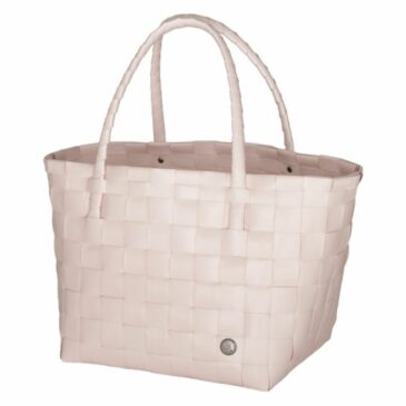 Panier Paris Nude en plastique recyclé tressé - Handed By