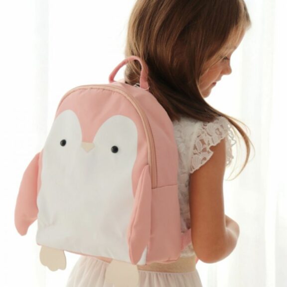 Sac à dos Pingouin Miyu Rose - Yuko B.