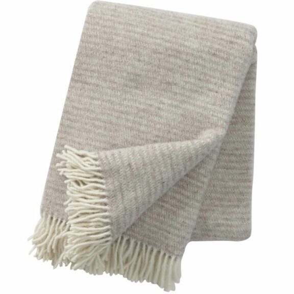 Plaid Ralph Beige 130x200 - Klippan