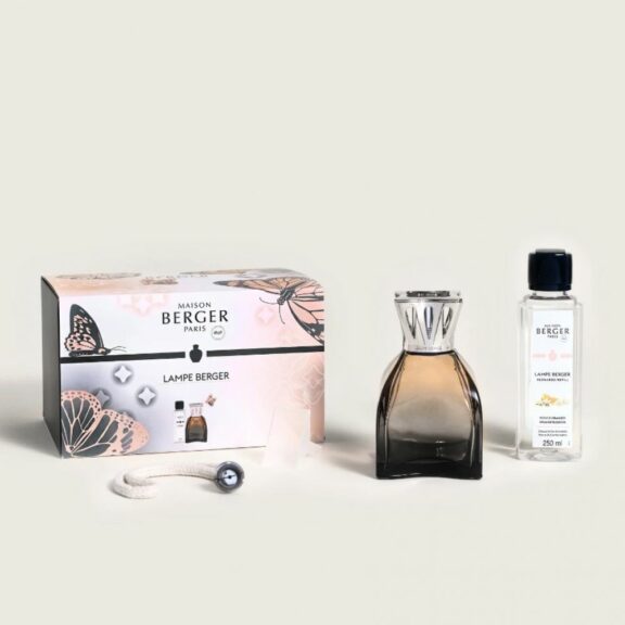 Coffret lampe Berger Lilly Nude + 250ml Fleur d'Oranger - Maison Berger