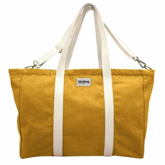 Sac Week-end Jean / Jaune Safran - Hindbag