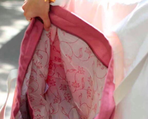 Sac Week-end Jean / Rose Blush - Hindbag – Image 3