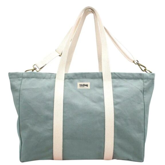 Sac Week-end Jean / Bleu Sauge - Hindbag – Image 2
