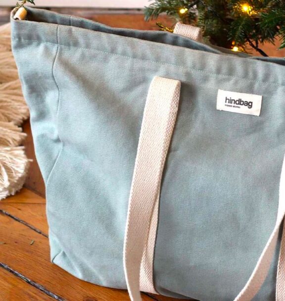 Sac Week-end Jean / Bleu Sauge - Hindbag – Image 4