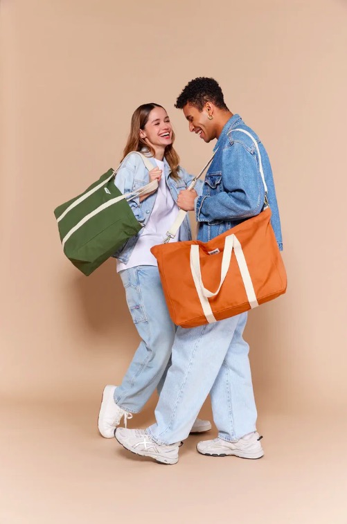 Sac Week-end Jean / Sienne - Hindbag – Image 4