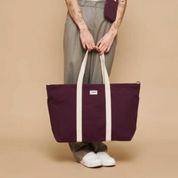 Sac Week-end Jean / Prune - Hindbag