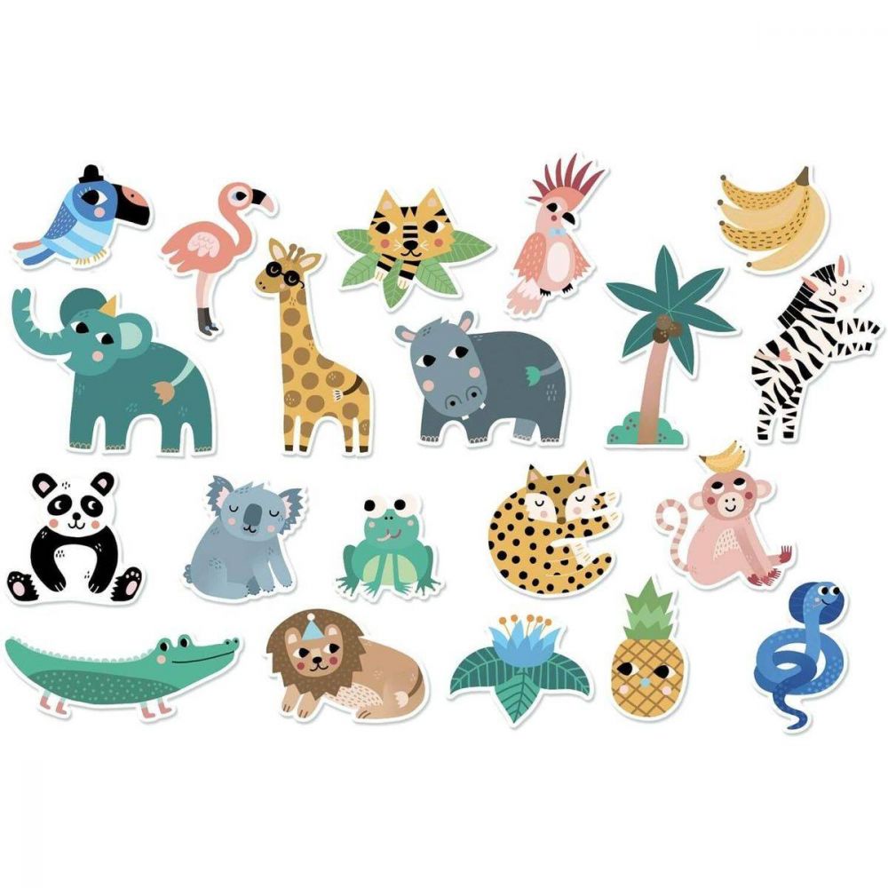 Magnets Animaux de la jungle – Vilac