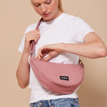 Sac Demi-lune Andréa / Blush - Hindbag