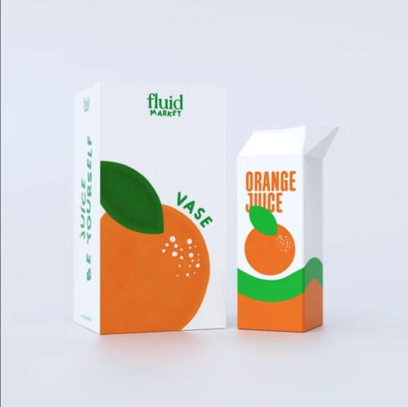 Vase jus d'orange - Fluid Market – Image 2