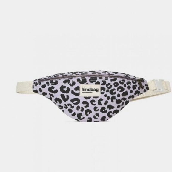 Sac banane enfant Augustin / Léopard lila - Hindbag