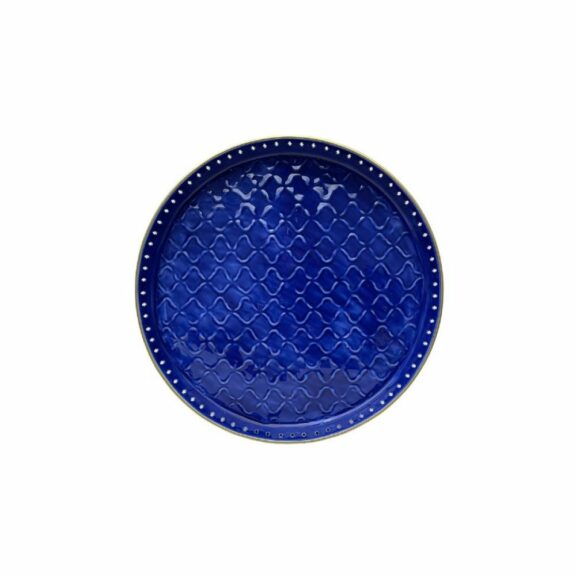 Plateau Riviera Majorelle Ø45cm - Bazardeluxe